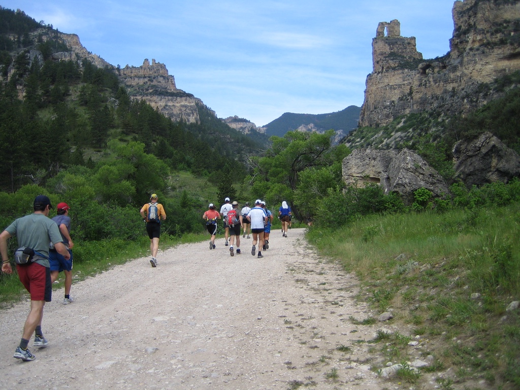Start of 2005 BIGHORN TRAIL 100